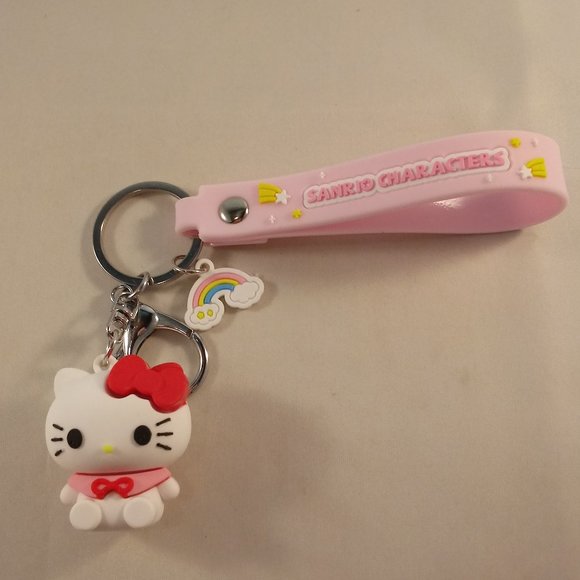 Hello Kitty Sanrio Key Chain Key Ring Charm Cute Figurine Keychain Party Gift - Picture 6 of 8